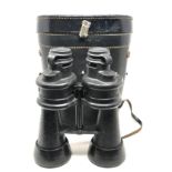 ww2 german kriegsmarine U.Boat Binoculars marked beh 7x50 455060 cased dated 1944 eagle 7 swastika