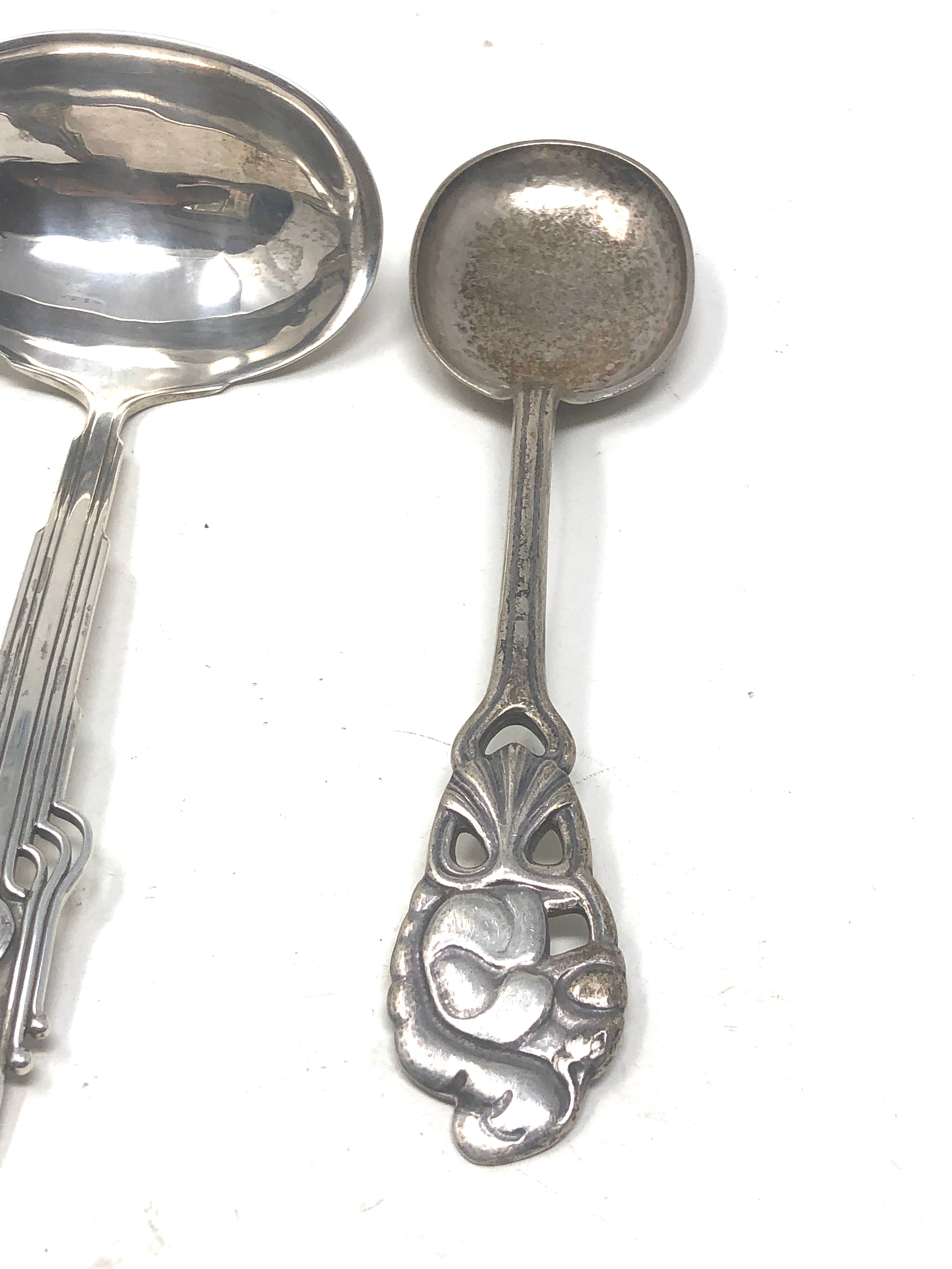 2 continental silver spoons weight 100g - Image 3 of 6