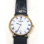 Gents raymond weil geneve wristwatch the watch is not ticking