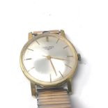 Vintage Longines Gents wristwatch the watch is ticking