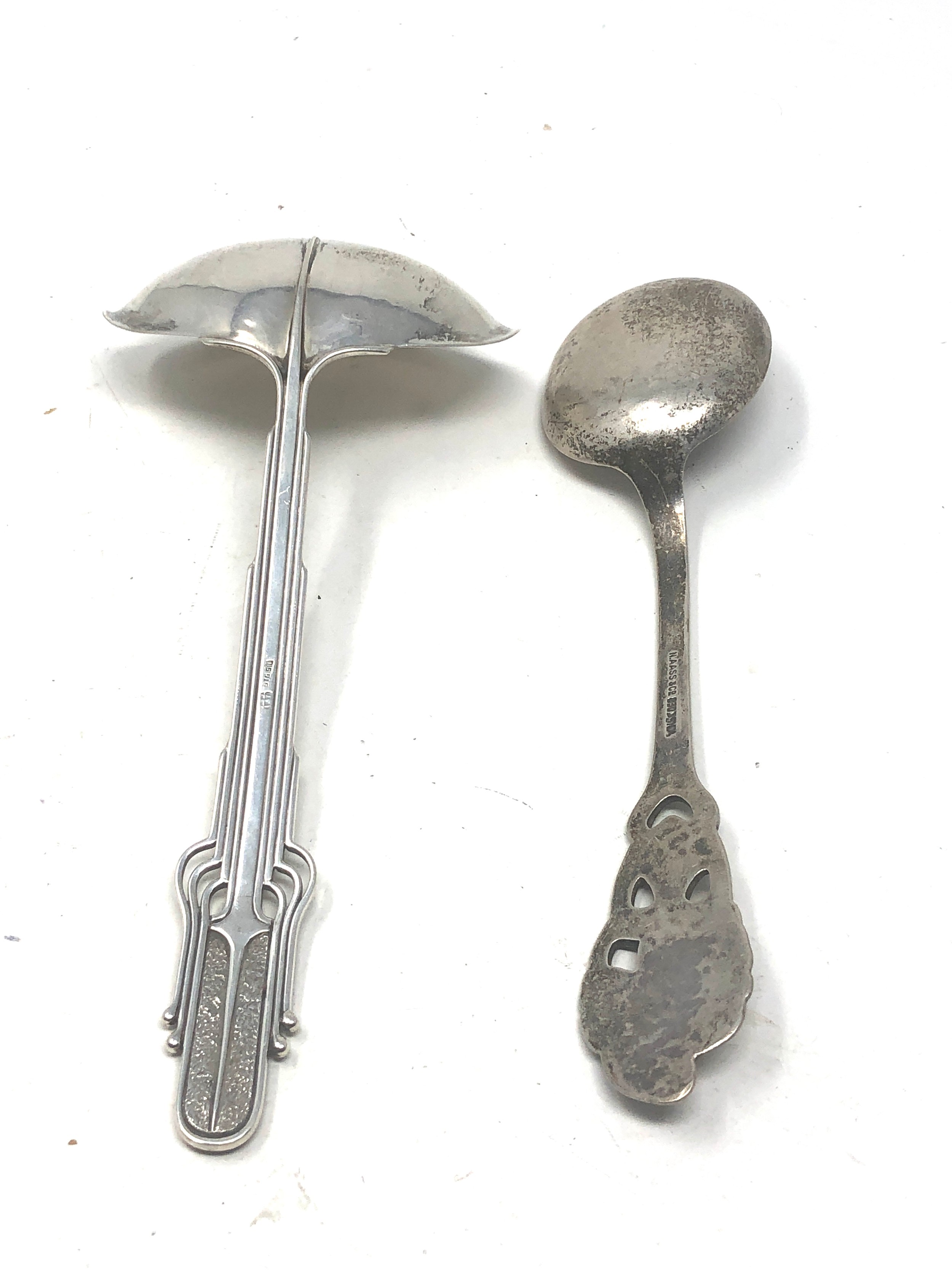 2 continental silver spoons weight 100g - Image 4 of 6