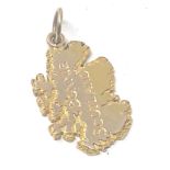 9ct Gold 'Bonnie Scotland' Pendant (2.4g)