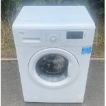 Beko washing machine 7kg, 1400 spin in working order, Model WM74145W