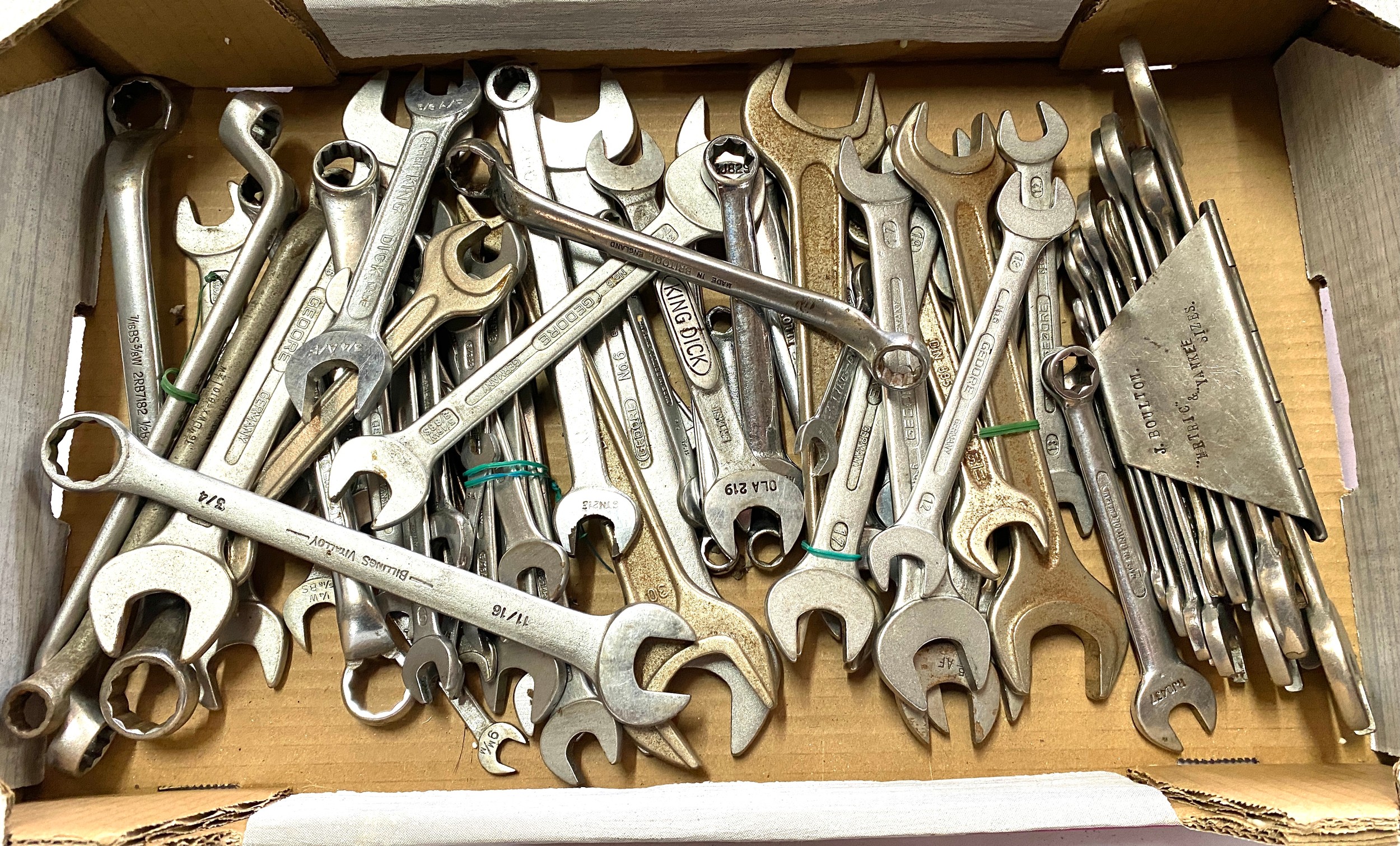 Spanner sets, approximately 50 in total