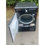 Indesit black condenser tumble dryer, IDCE8450BK, working order