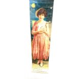 1921 Pompeian beauty Panel "absence cannot hearts divide" Measures approx 28 inches tall 7.5