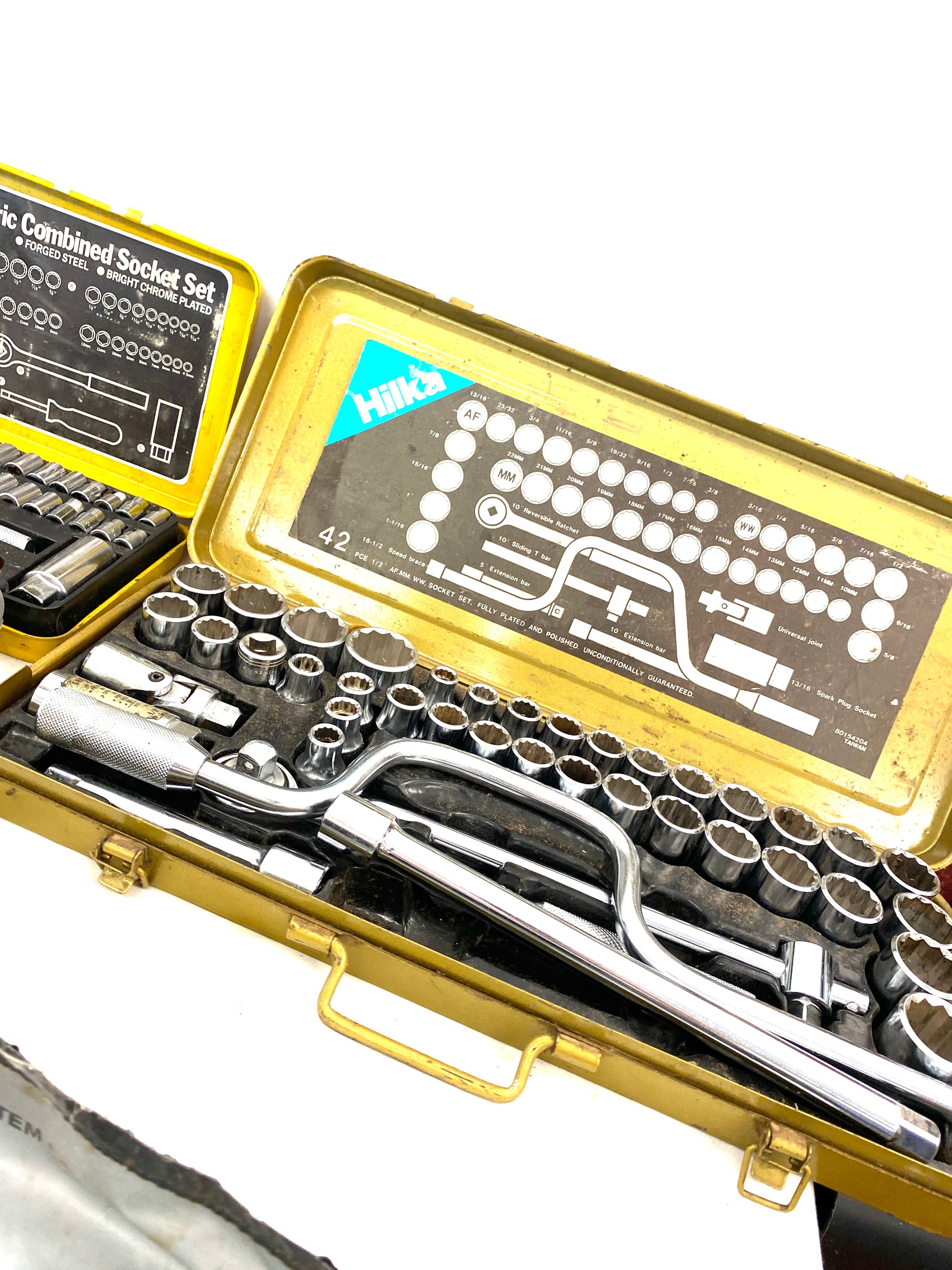 Large selection of socket sets and building tools - Image 3 of 5