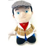 Large Dell boy Only Fools and Horses teddy measures approx 26 inches tall