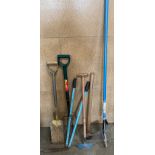 Selection of handheld garden tools