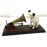 Royal Doulton His Masters Voice Nipper limited edition number 0675 / 2000, good overall condition,