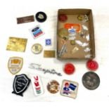 Selection of later and vintage car memorabilia