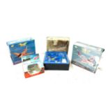 4 Boxed aircraft models includes the aviation archive CL-13a Sabre, North American F-86A Sabre etc