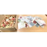 Selection of card craft items to include wooden and clear stamps