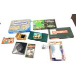 Selection of vintage and later games includes Scrabble, Harry Potter, Chess etc