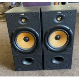 Two B&W speakers model no DM602 untested