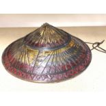 Vintage Chinese rice hat