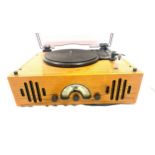 Classic record radio player model number 1178052, untested