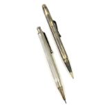 Kingswood Eversharp propelling silver pencil, silver hallmarked Power propelling pencil