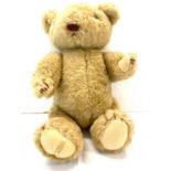 1985 Vintage Gorham Sebastian Plush Bear measures approx 13 inches tall