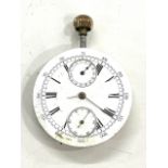 Complicated chronograph pocket watch movement