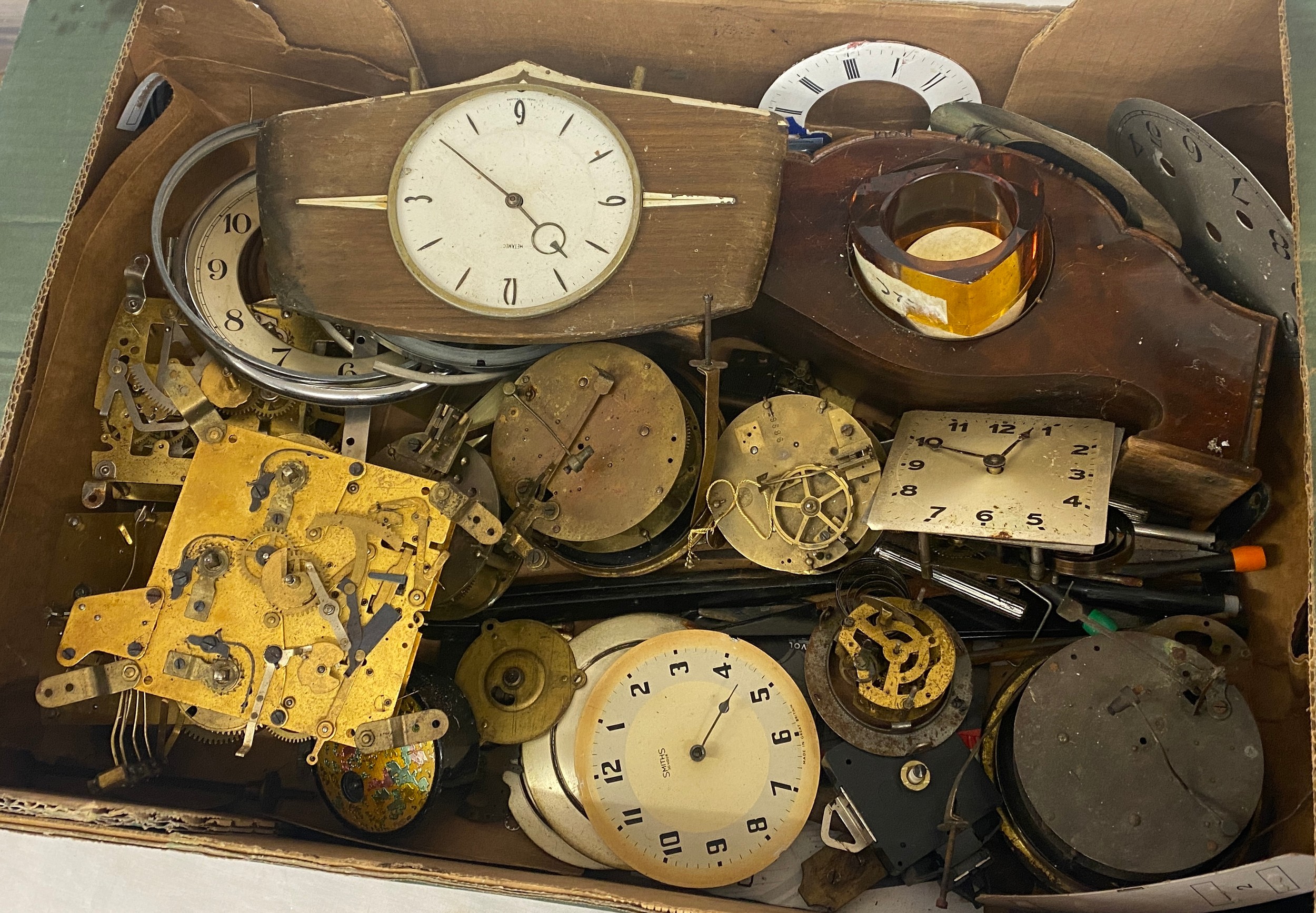 Selection of clock parts