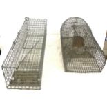 2 Metal rat traps