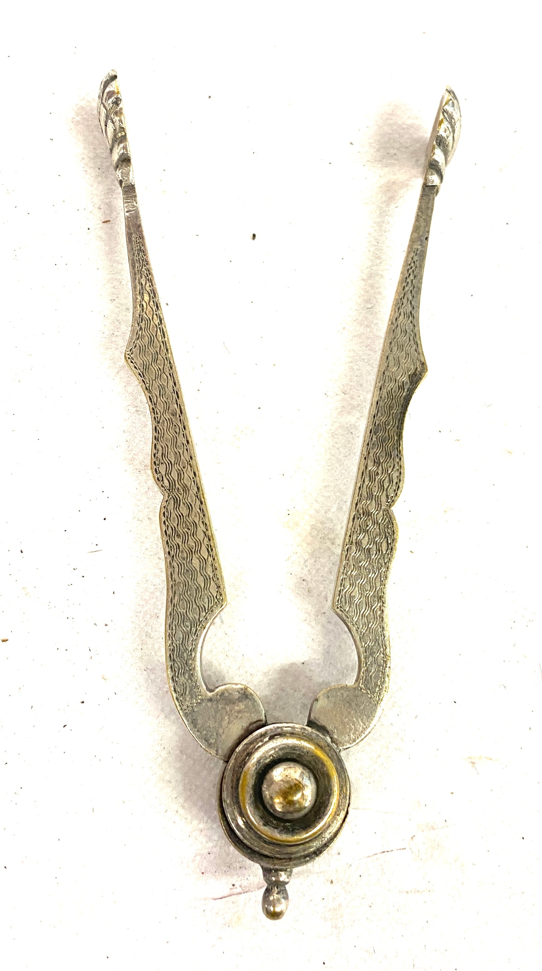 Rare Georgian spring tongs - Image 2 of 2