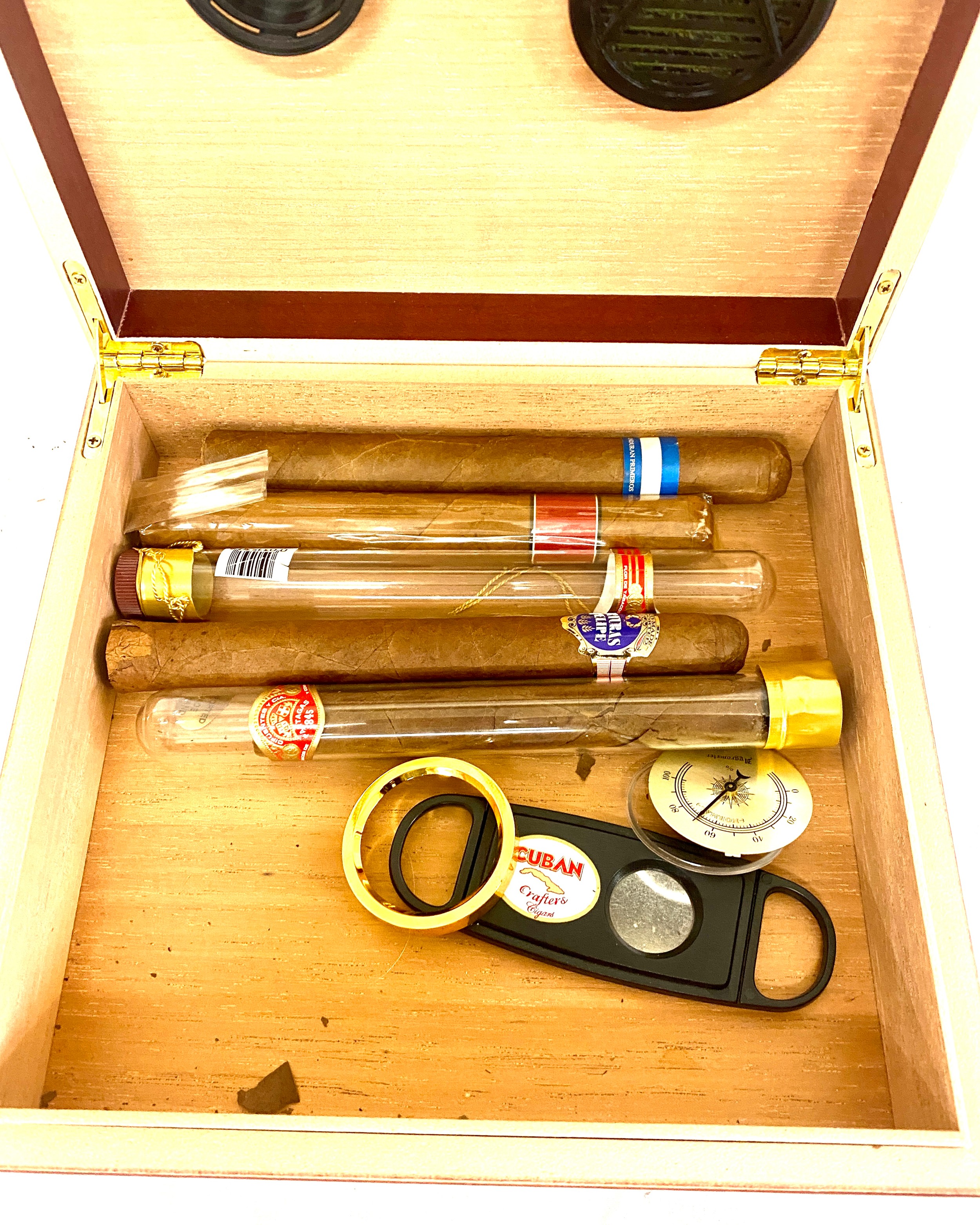 Humador and selection of cigars - Bild 3 aus 3