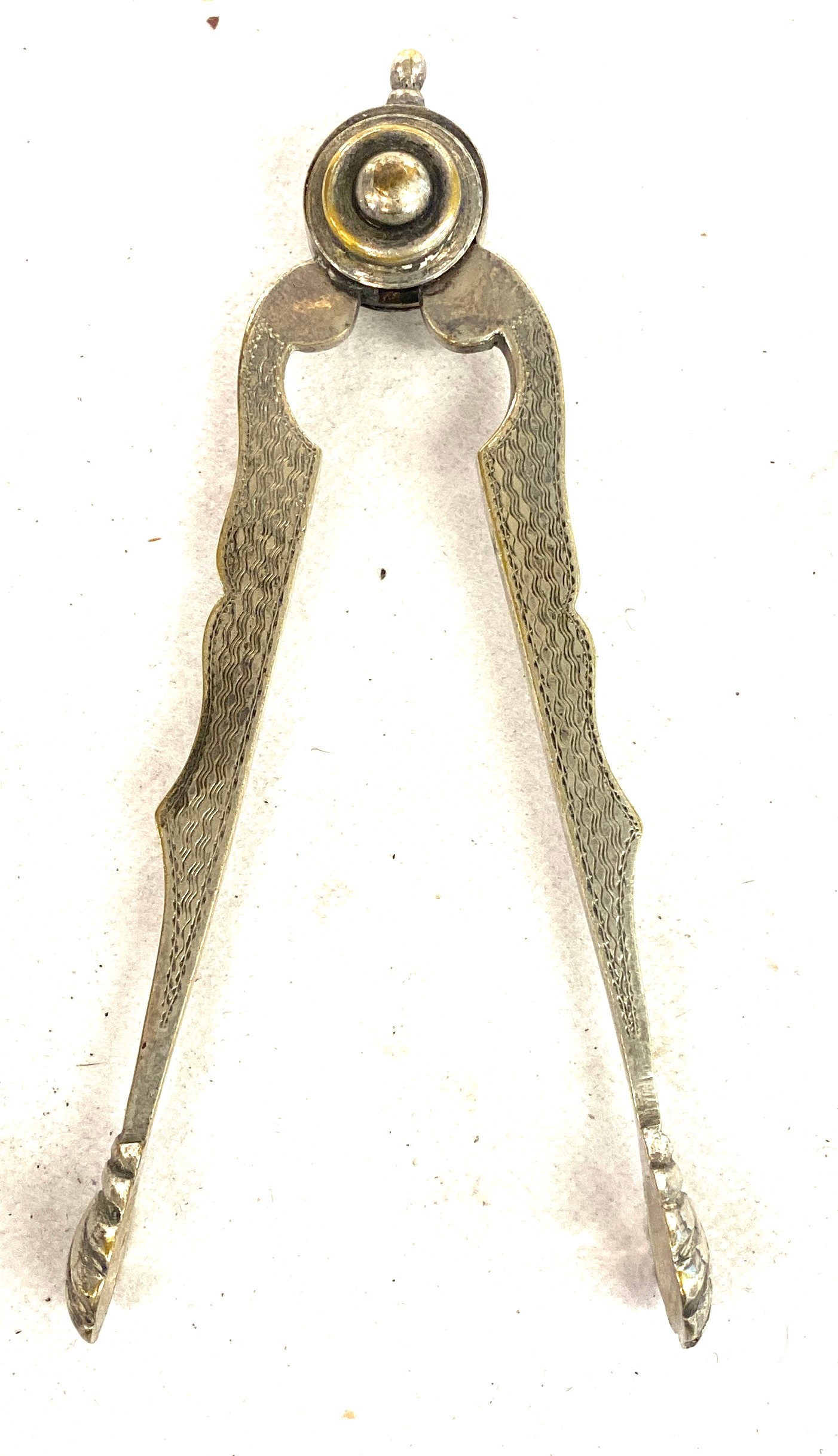 Rare Georgian spring tongs