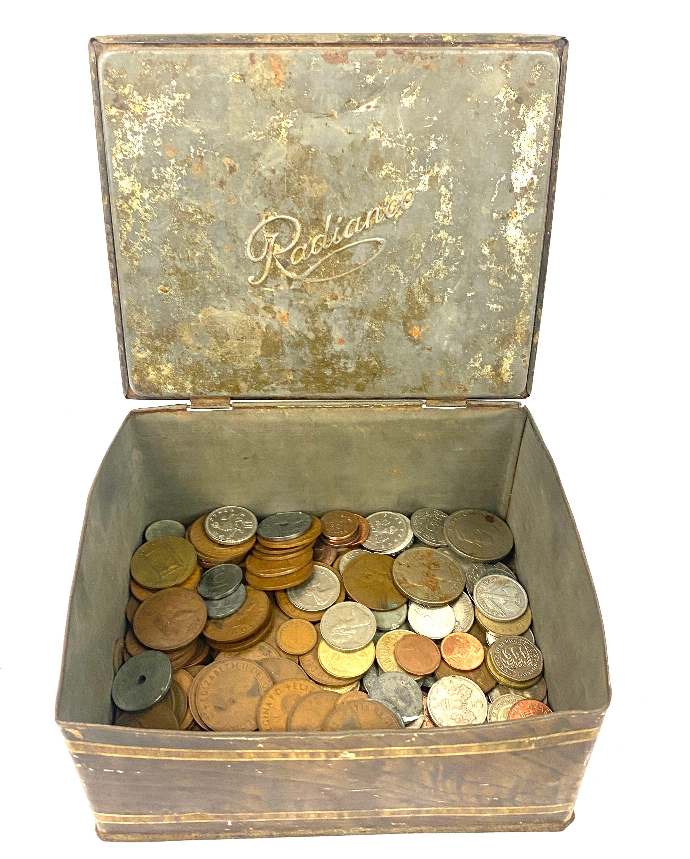 Selection of vintage and later coins