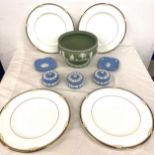 Large selection of collectable pottery to include Wedgwood etc