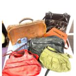 Selection of vintage and later bags