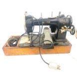 Vintage Willcox and Gibbs sewing machine