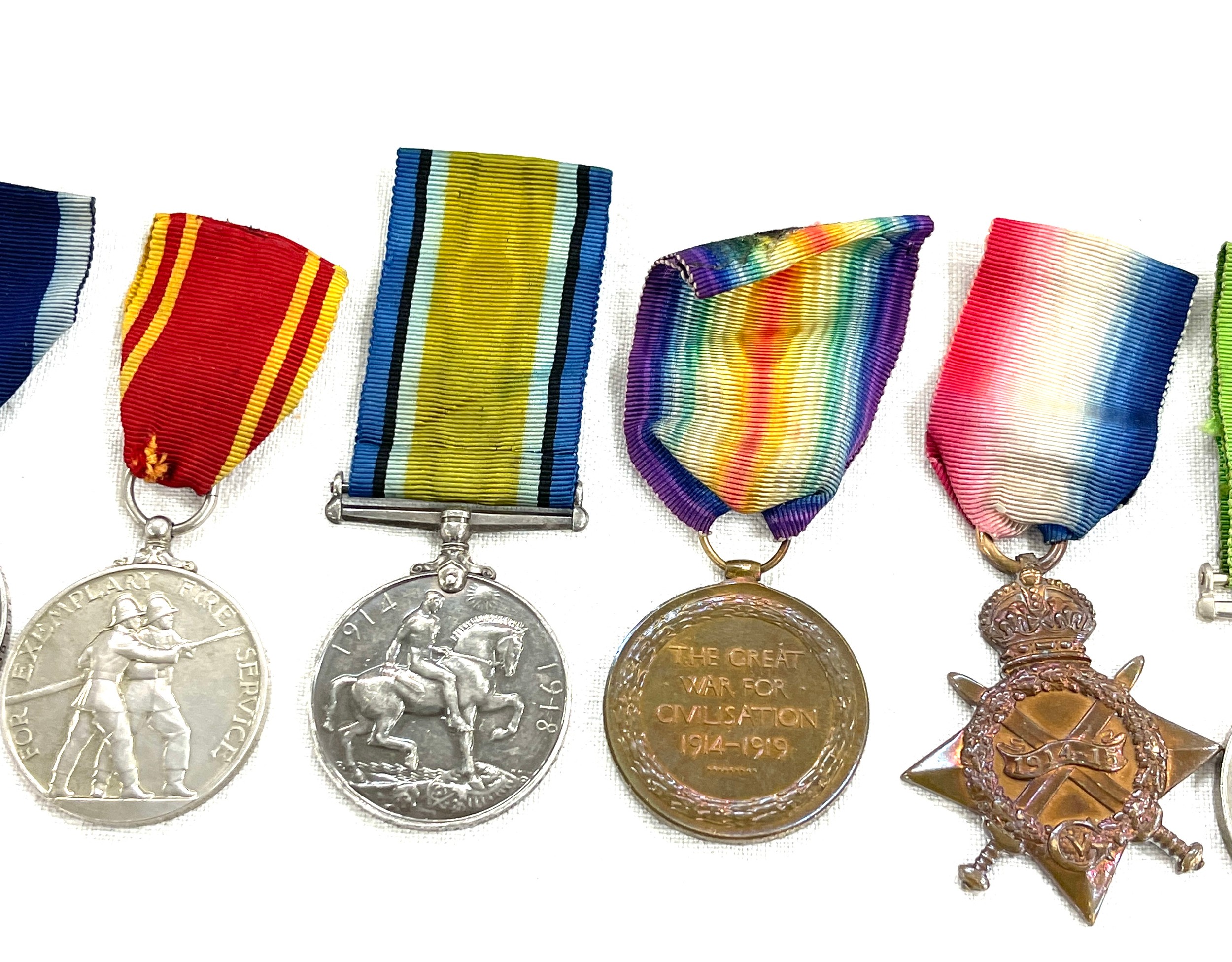 Rare medal group O.B.E KPM fire brigade medal to Thomas Patrick O.B.E chief of Leicestershire & - Bild 5 aus 18