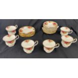 Selection of Royal Albert Old Country Rose to include 6 cups and saucers, 10 side plates