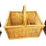 Vintage wicker basket