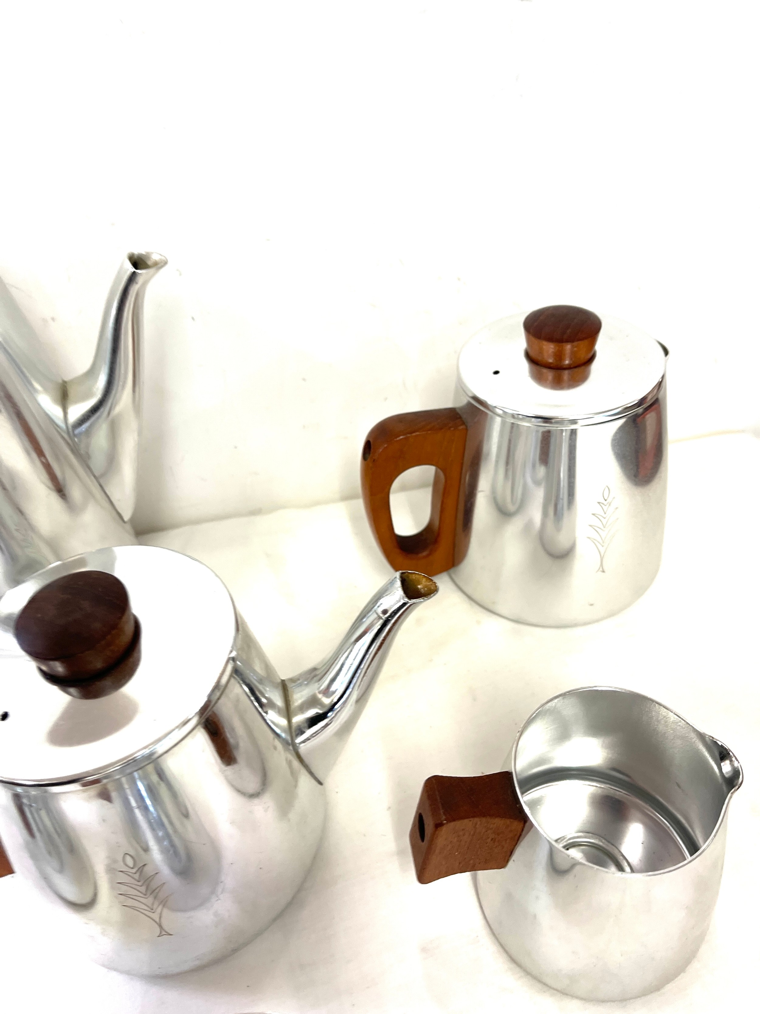 Sona 6 piece stainless steel tea set - Image 3 of 4