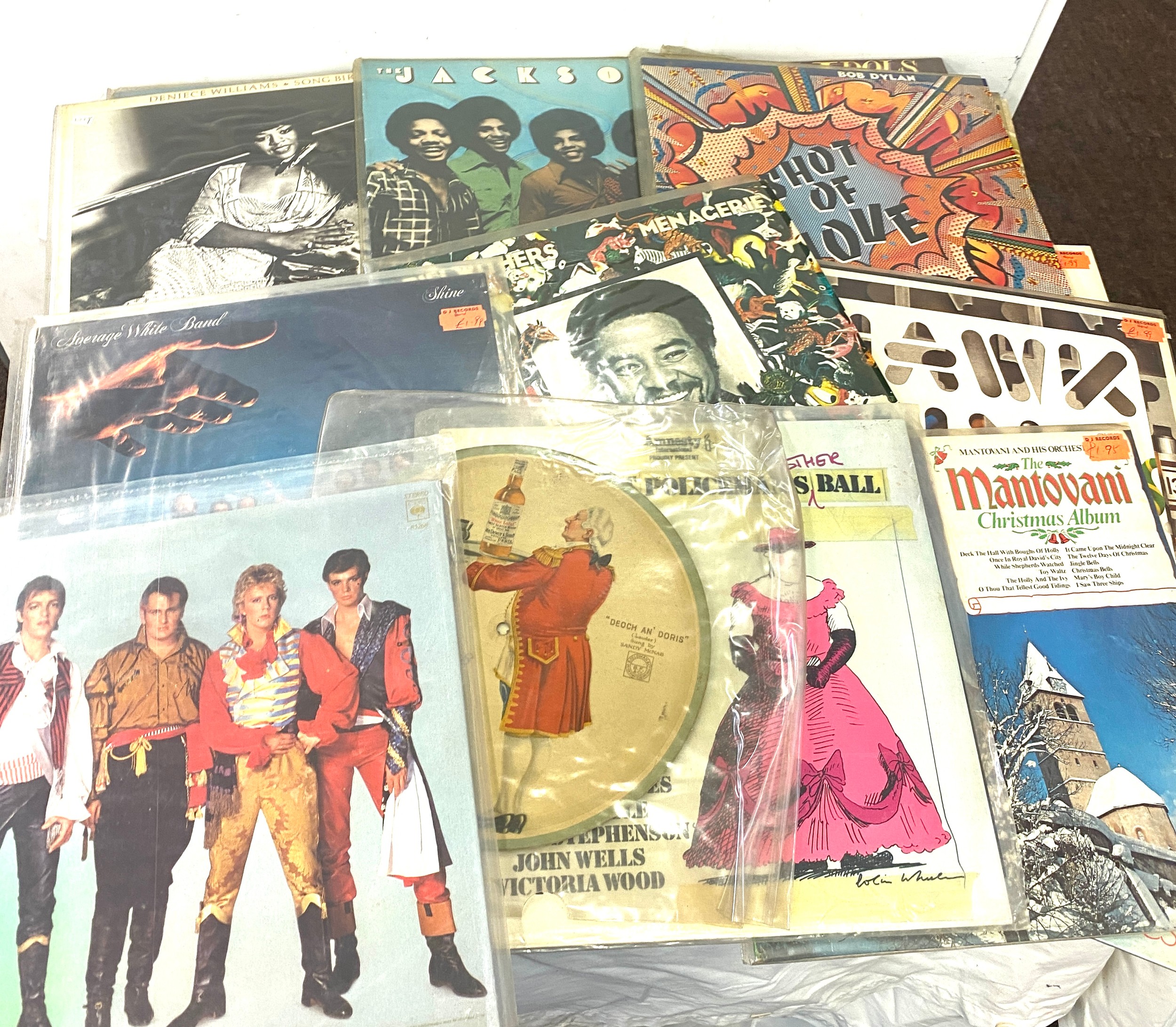 Selection of assorted records