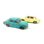 Dinky toys made in France Renault dauphine Réf: 24E and a dinky toys renault - rs