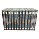 Selection of 12 Ian Fleming Folio society hardback books to include From Russia With Love, Dr No,