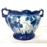 Victoria ware ironstone jardiniere measures approx 9 inches tall 13 inches wide
