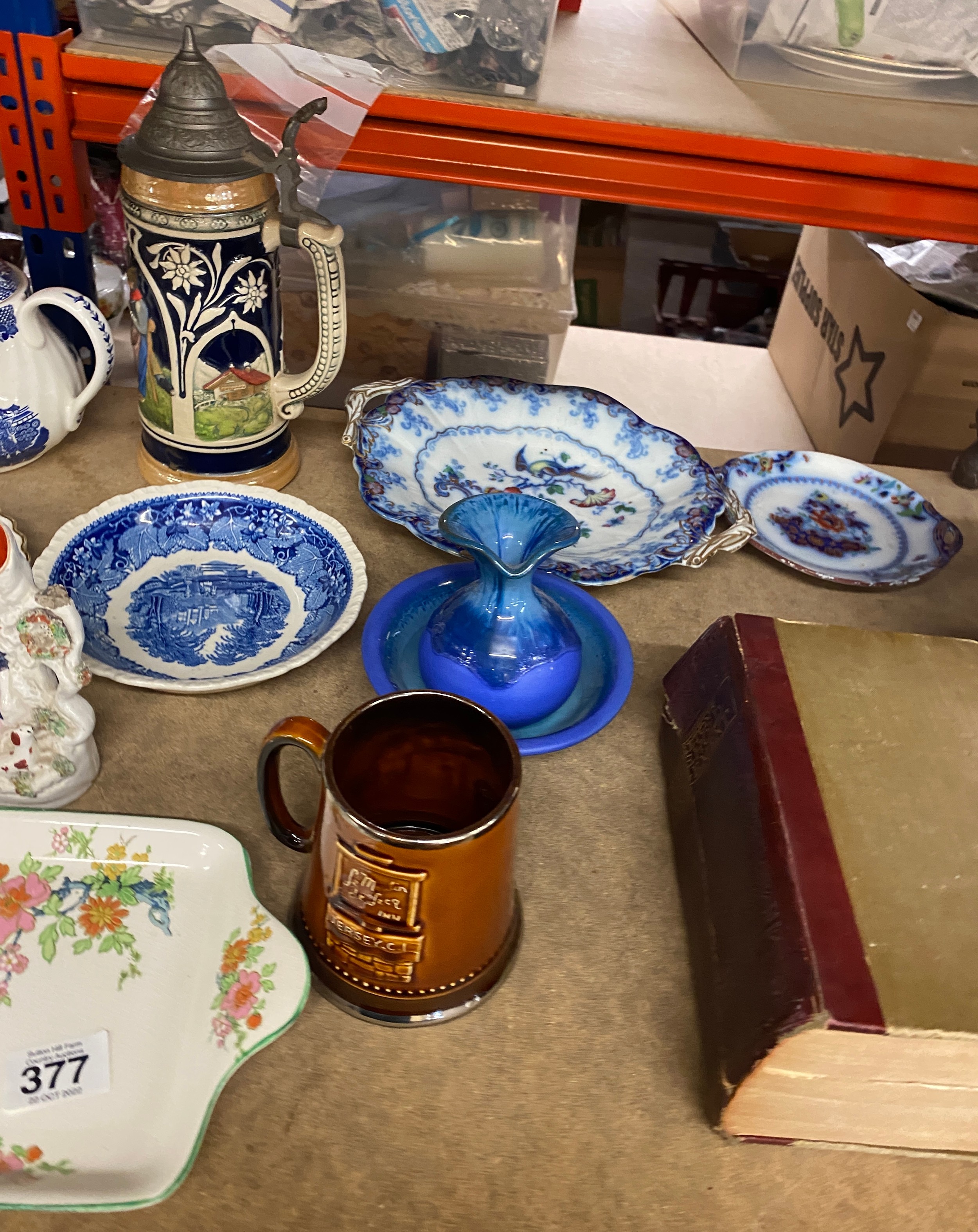 Large selection of miscellaneous includes jugs, steins, glassware etc - Image 3 of 7