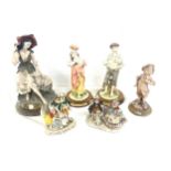 Selection of antique and later figurines, all in good overall condition