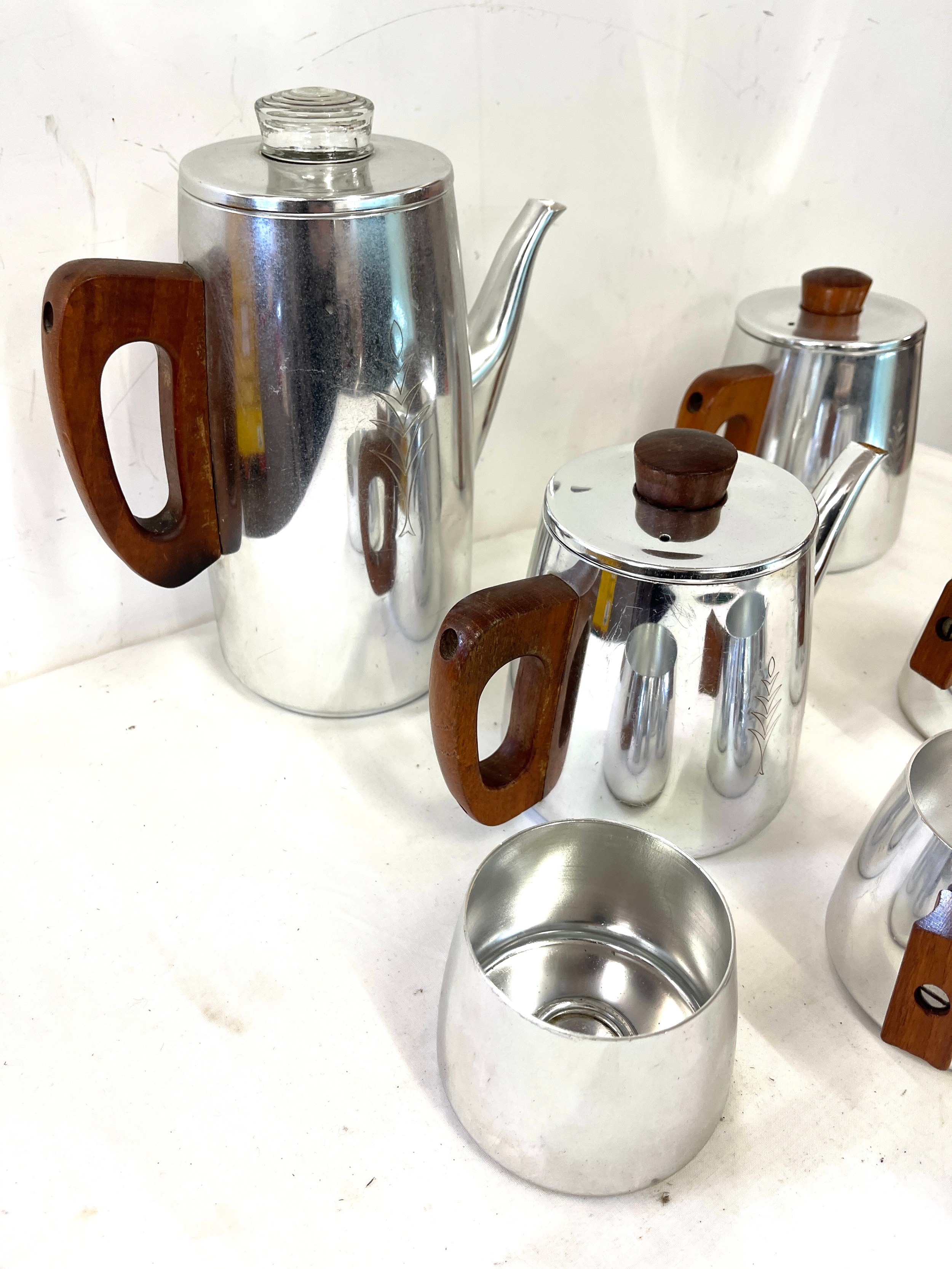 Sona 6 piece stainless steel tea set - Image 4 of 4