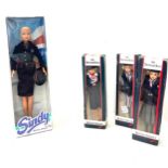 Boxed Sindy British airways doll and 3 other boxed British airways dolls
