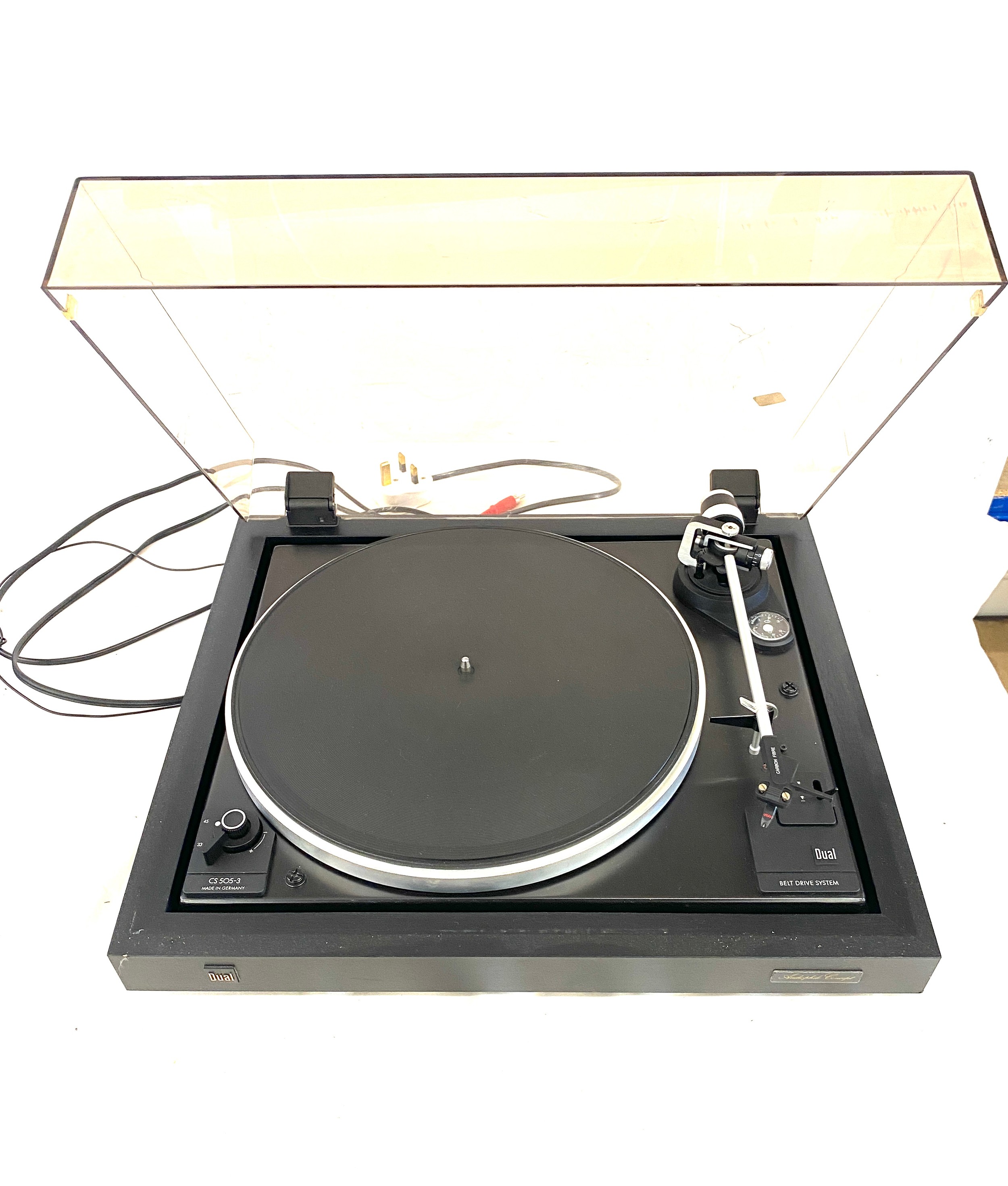 Dual CS505-3 turntable / record player, working order - Bild 2 aus 3