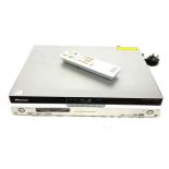 Pioneer DVD recorder model DVR-545HX-S with remote- tested and in working order