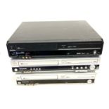 Three Panasonic DVD/Video Players- untested and no leads