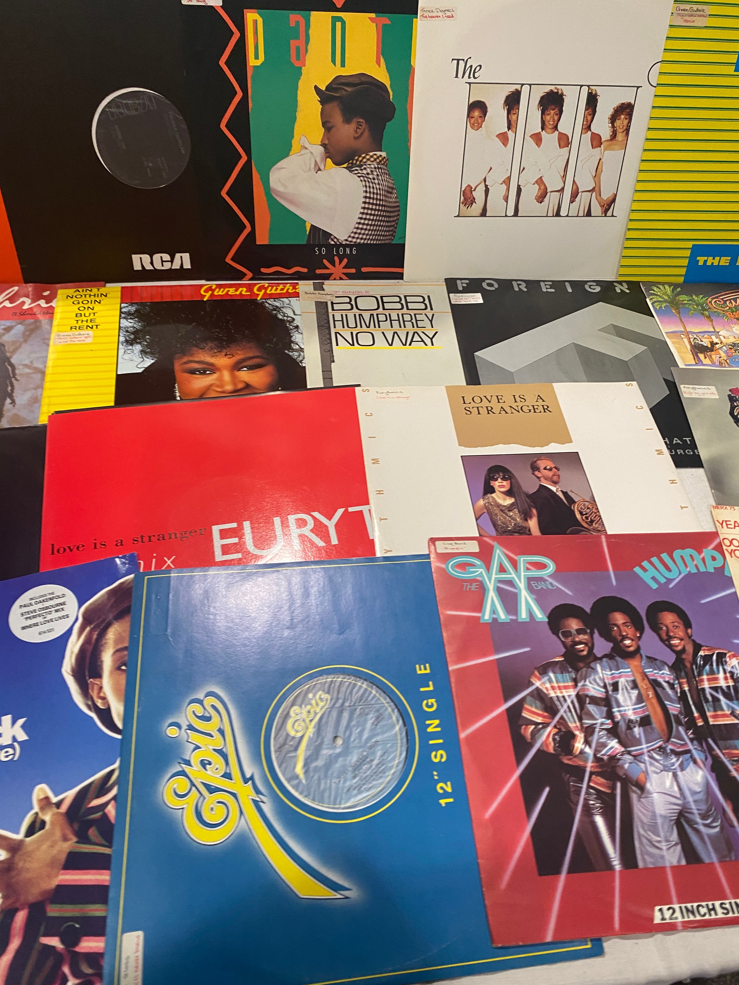 Large selection of 12inch Dance and R&B singles to include Gwen Guthrie, Alantic Starr, GAP etc - Bild 3 aus 5