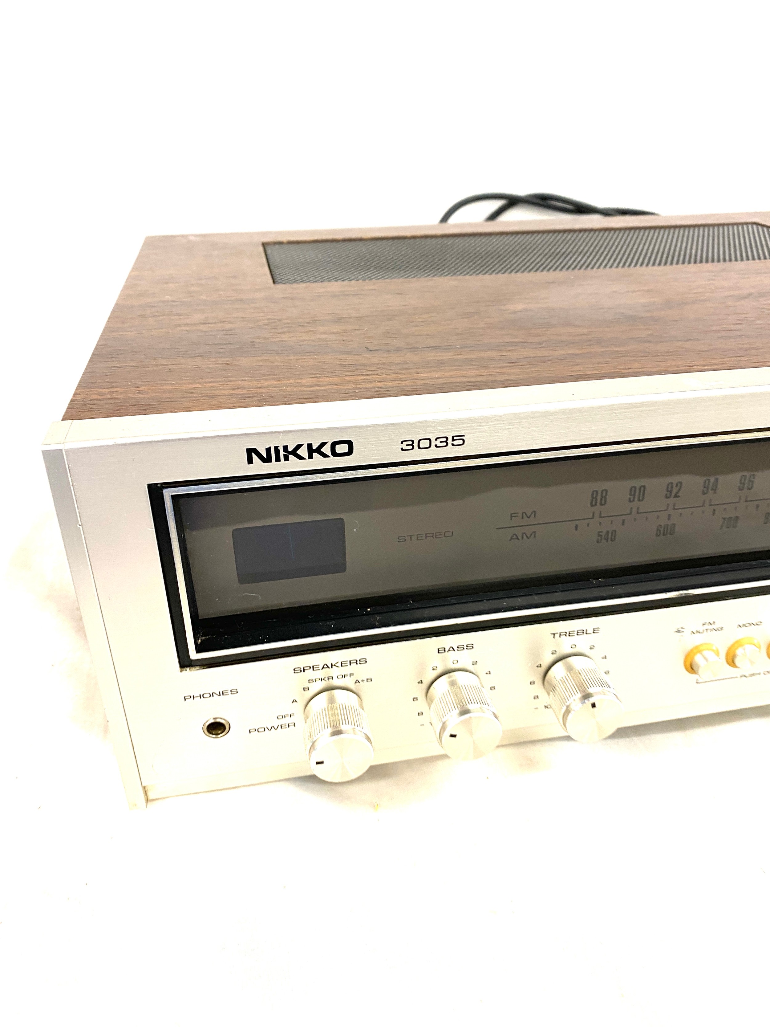 Nikko Stereo receiver model no 3035- tested in working order - Bild 3 aus 4
